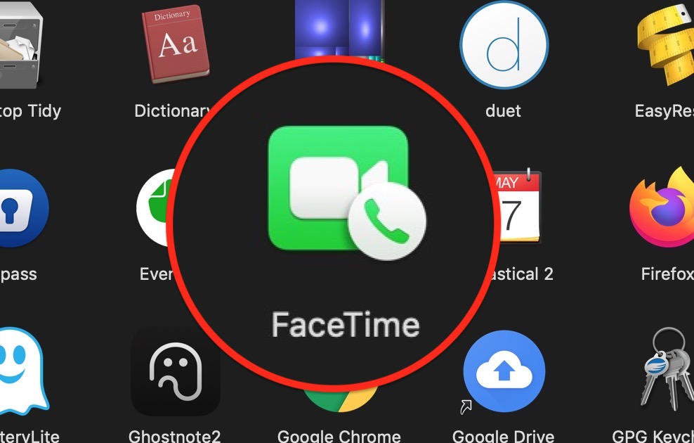 facetime app for mac 2017